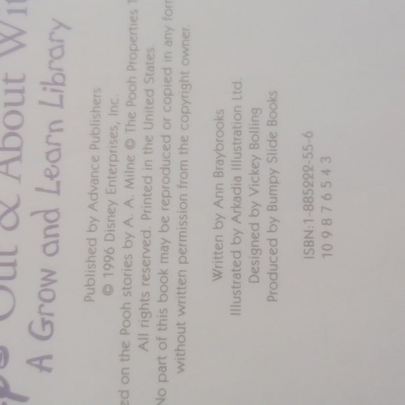 Vintage Disney's Out & About With Pooh Volume 1 - Good as Gold 1996 - Picture 2 of 5